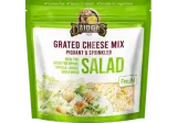 Тёртый твёрдый сыр для салатов DŽIUGAS MIX, 40% жира, 200 г