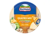 Processed cream cheese HOCHLAND, 4 cheese flavor triangle pieces, 140 g