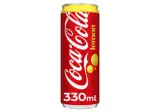 Refreshing drink COCA-COLA Lemon, 330 ml