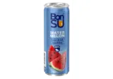 Carbonated juice drink BONSU, watermelon flavor, 330 ml