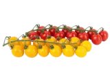 Spalvoti smulkiavaisiai pomidorai su šakelėmis, 1 kg