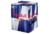Energinis gėrimas RED BULL (250ml x 4 skard.), 1 l