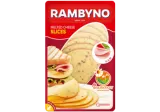 Lydytas RAMBYNO sūris su kumpiu (riekelės), 45 % rieb. s. m., 150 g