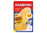 Lydytas RAMBYNO sūris (riek.), čederio sk., 45 % rieb. s. m., 150 g