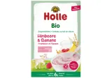 Organic Porridge HOLLE with Raspberries and Bananas, from 6 months, 200 g