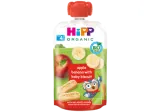 Ekologiška obuolių ir bananų tyrelė HIPP su sausainiais (nuo 4mėn.), 100 g