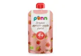 Ekologiška abrikosų ir obuolių tyrelė PONN, nuo 4 mėn., 100 g