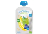 Ekologiška obuolių, mėlynių, bananų, avižų košė MARMALUZI, 6 mėn., 90g