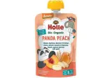 Ekologiška persikų, abrikosų, bananų tyrelė HOLLE PANDA PEACH 8+ mėn., 100 g