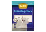 Ožkų ir avių pieno sūris riekelėmis GOAT FARM, 40 % rieb., 100 g
