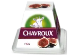 Ožkų pieno sūris CHAVROUX FIGS su figomis, 48 % rieb. s. m., 150 g
