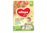 Košė MILUPA, trijų grūdų, aviečių ir braškių, 6+ mėn., 225 g, 225 g