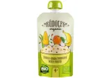 Trijų rūšių grūdų košė RŪDOLFS BIO su vaisiais, nuo 4 mėn., 110 g