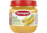 Пюре из кукурузы и картофеля SEMPER (с 4 месяцев), 125 г