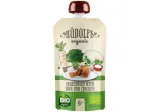 Ekologiška daržovių tyrelė RŪDOLFS su ryžiais, vištiena, 6+ mėn., 110 g