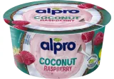 Fermentuotas kokosų produktas ALPRO, aviečių skonio, 120 g