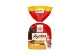 Black rye sliced AGOTOS bread, 375 g