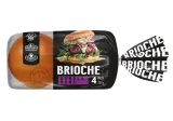 BRIOCHE mėsainių bandelės, 280 g