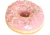 Spurga su braškių skonio įdaru (atitirpinta), 70 g