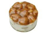 Торт с эклерами и сыром с карамелью, 1 кг