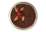 Tortas JUODOJI ROŽĖ, mažas, 1 kg