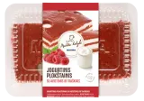 Yogurt Cake with Raspberries and Crunchy Flakes, 1 kg