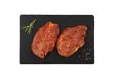 Pork neck in pepper and garlic marinade, 1 kg