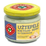 Kėdainiai hard cheese spread with garlic, 280 g
