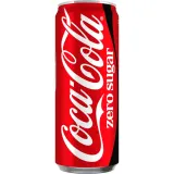 Gazuotas gėrimas COCA COLA ZERO, 330 ml