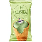 Klasika kriaušių skonio ledai vafliniame puodelyje, 120ml