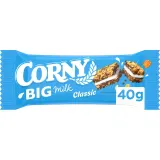 Javainių batonėlis su pieniniu pertepimu CORNY MILK BIG, 40 g