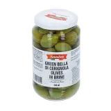 Зеленые оливки SANTOLINO BELLA DI CERIGNOLA, 580 мл