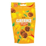 Vaisių ir sėklų užkandžiai su mangais RŪTA GREENZ MANGO, 80 g