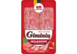 Cold smoked GIMINIŲ salami, a. r., 100 g