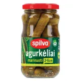 Marinuoti agurkėliai SPILVA, 330 g