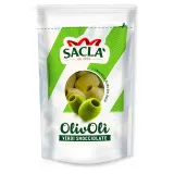 Зеленые оливки без косточек SACLA, 185 г