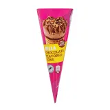 Chocolate flavored cone ice cream BILLA, 120 ml
