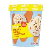 Vanilla ice cream with caramel BILLA, 500 ml