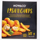 Frozen dish NOWACO FISH AND CHIPS, 500 g