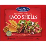 Кукурузные оболочки для тако SANTA MARIA TEX MEX TACO SHELLS, 135 г