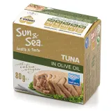 Tuna chunks in olive oil SUN & SEA, 80 g