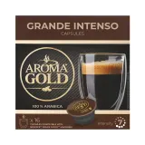 Coffee capsules AROMA GOLD GRANDE INTENSO, 16 pcs.