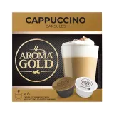 Kavos kapsulės AROMA GOLD CAPUCCINO, 16 vnt.