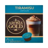 Kavos kapsulės AROMA GOLD TIRAMISU, 16 vnt.