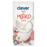 Uat pienas CLEVER, 3,5% rieb., 1 l