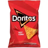 Кукурузные чипсы со вкусом острых перцев DORITOS HOT CORN, 90 г