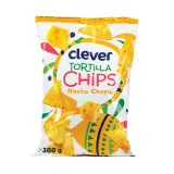 Corn chips cheese flavored CLEVER, 300 g