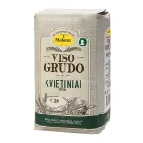 Kvietiniai visų grūdo dalių miltai MALSENA, 1,75 kg