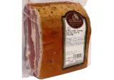 Cold smoked pork bacon vacuum packed, I r., 1 kg