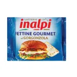 Melted cheese with gorgonzola slices INALPI, 39% fat, 150 g